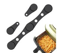 Air Fryer Magnet Buckle Set de silicona Parchment Fixing Clip Kit, For Kitchen Use, With Heat Resistant Quick Release Design Feature, Airfryer Paper Locking System Tool, Dorm Cooking Accessory
