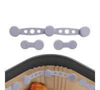 Air Fryer Magnet Silicone Buckle - Silicona Air Fryer Magnet Buckle | Replacement Parts, Heat-Resistant Liner Holder For Holding Down Parchment Paper, Non-Slip, Durable, Compatible With Most