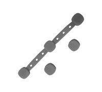 Air Fryer Magnetic Silicone Buckle 10.5x3.4x1.3cm, Heat-Resistant Silicone Magnets for Parchment Liner, Kitchen, Home, Apartment, Dining Room, Restaurant, Party, Daily Dinner