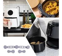 Air Fryer Magnets-Magnet Clip | Air Fryer Clips Forholding Down Parchment Paper, Prevent Parchment Paper - Silicone Magnet Airfryer Accessories,liner Holder
