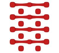 Air Fryer Magnets, Magnet Silicone Buckle, Heat Resistant Compact Size Lightweight Design Easy Installation Secure Hold Prevent Burning, Baking Accessories for Meal Prep, Cooking, 3.94x0.59inches