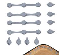 Air Fryer Magnets Parchment Paper, Magnetic Buckle Hot Air Fryers 4.13x0.59 inches, Heat-Resistant Kitchen Accessories, Set of 4 for Apartment Dwellers, Elderly & Family Picnic