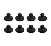 Air Fryer Magnets Silicone Buckle - 8 Pieces Heat Resistant Baking Paper Clips, Reusable Air Fryer Basket Magnetic Clips, Anti Burn Cooking Fixing Accessories for Steaming Roasting Frying Use