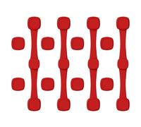 Air Fryer Parchment Paper Liners - 4 Pieces Temperature Resistant Magnets Air Fryer Magnet | Silicona Clips for Baking Accessories, Prevent Burning for Meal Prep Cooking