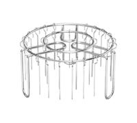 Air Fryer Rack - Stainless Steel Vertical Skewer Grill With 49 Picks