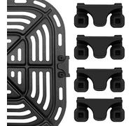 Air Fryer Rubber Bumpers, 4 Packs Air Fryer Replacement Parts for Instant Pot Gourmia Cosori and other Air Fryers, Air Fryer Accessories Silicone Protective Feet Tips Tabs to Prevent Basket Damage