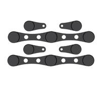 Air Fryer Silicone Magnet Clips, Silicone Fixing Tool, 2 Sets Air Fryer Magnets Buckle | For Baker Enthusiast Family Parent French Fries Vegetable Leftover Snack Home Office Apartment
