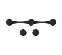 Air Fryer Silicone Magnetic Buckle, Heat-Resistant Parchment Paper Holder, Secure Locking Clip, Sin tirantes para Air Fryer Liners 4,65 x 0,59 x 0,35 pulgadas