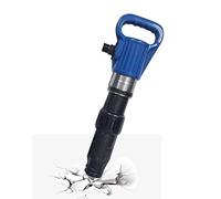 Air Hammer Trituradora de hormigón neumática de acero y aluminio, martillo neumático de mano para hormigón martillo de demolición de hormigón, martillo de cincel de aire comprimido azul con muelle