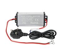 Air Heater Converter, 110V to 12V Transformer Adapter, AC to DC Parking Heater Converter 25A Safety Protection, High Efficiency Voltage Regulator Stable Output Device for Indoor RV Garage Heating