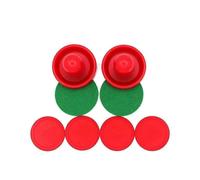 Air Hockey Pushers and Pucks Set, Goal Handles Paddles Replacement Accessories Suitable for Home Tables Game