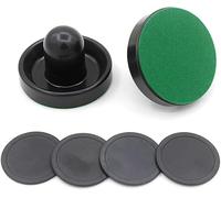 Air Hockey Pushers Pucks Set，Hielo Hockey Pushers Pucks Set Aire Empujadores de reemplazo para Juegos de Mesa de Sala de Juegos Juegos Air Hockey