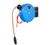 Air Hose Reel - Retractable Wall Mount Auto Rewind Reel | Heavy Duty System 32.8ft | Compressed Air Management Unit, Garage Workshop Tool Accessory For Automotive Repair Machine Maintenance H