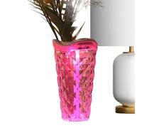 Air Humidifier - 800ml USB Powered With Ambient Lighting,Cool Mist Humidifiers Vases Centerpieces - For Home Apartment Bedroom Kitchen Office Dorm Farmhouse