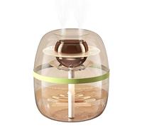 Air Humidifiers Bedroom, Transparent Cool Mist Humidifier Double Spray, Large Capacity Silent Tank Diffuser with Night Light for Dry Relief, Nursery, Travel, Car, 18.3/17.9/21.6 Inches