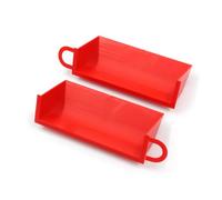 Air Intake Scoops, 2 unidades Dynamic Cold Air Intake Systems Replacement for E90 E91 E92 E93 (Red)