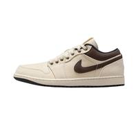 Air Jordan 1 Low Premium - Zapatos para Hombre (IB8058-110, Marfil pálido/Negro Apagado/marrón Barroco), Marfil (Pale Ivory), 45 EU