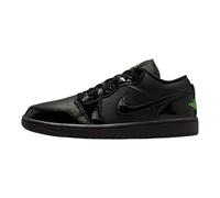 Air Jordan 1 Low SE - Zapatos para mujer (negro/negro/negro/verde grito), Negro/Negro/Negro/Verde Grito, 9