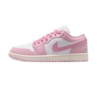 Air Jordan 1 Low - Zapatos para mujer (Iced Carmine/Elemental Pink/Sail/White), Carmín helado/rosa elemental/vela/blanco, 11