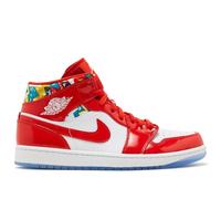 Air Jordan 1 Mid Barcelona Sweater Red Patent EU:40