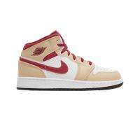Air Jordan 1 Mid Beige White Red EU:43