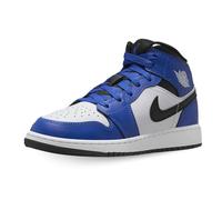 Air Jordan 1 Mid para niños grandes (GS), azul rey/negro/blanco (GAME ROYAL/BLACK-WHITE), 6 Big Kid