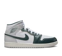 Nike Air Jordan 1 Mid SE - Tenis para hombre, Blanco/vela/gris neutro/verde oxidado, 47.5 EU