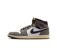 Air Jordan 1 Mid SE - Talla: 45 White/Oil Grey-Cave Stone-Dark Sulfur-Arctic Punch-Muslin