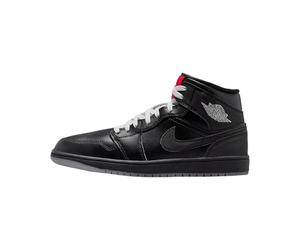 Air Jordan 1 Mid SE - Zapatillas para Hombre (HV5177-010, Negro/Blanco/Gris Lobo/Negro), Negro, Blanco, Gris (Black/White/Wolf Grey/Black), 45.5 EU
