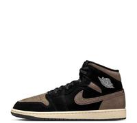 Air Jordan 1 Mid SE - Zapatillas para hombre (negro/mango salvaje claro/gris oliva)