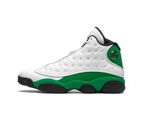 AIR JORDAN 13 Retro 'Lucky Green' - Db6537-113 - Talla, Blanco/Negro-Verde de la suerte, 43 EU