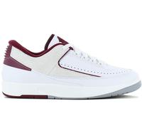 NUEVO Air Jordan 2 Retro Low - Zapatillas Hombre Blanco-Rojo DV9956-103 ORIGINAL