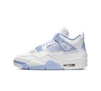 Air Jordan 4 Retro W "Forget Me Not" - Talla: 44 White/Aluminum/Blue Tint/Oil Green