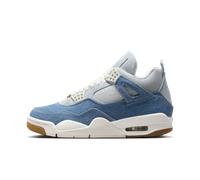 Air Jordan 4 Retro Tex W "Denim" - Talla: 43 Sail/Sail-Gum lt Brown-Worn Blue-Metallic Gold