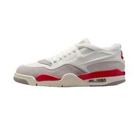 Air Jordan 4 RM - Zapatillas para hombre (vela/gris/leche de coco/rojo fuego), Sail/College Grey/Coconut Milk/Fire Red, 11