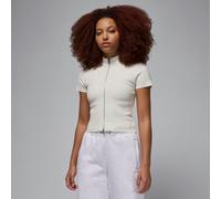 Air Jordan Camiseta de tejido Knit con cremallera completa - Mujer - Blanco M (EU 40-42)