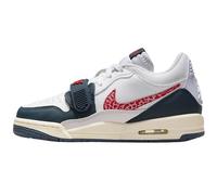 Air Jordan Legacy 312 Low - Tenis para niños grandes (CD9054-146, blanco/gris lobo/marfil pálido/azul marino armería), Blanco/Gris lobo/Marfil pálido/Armory Navy, 5 Big Kid