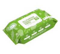 Air Jungles Toallitas de limpieza multiusos para coche y hogar, 70 unidades (paquete de 1), toallitas limpiadoras extragrandes de 8 x 10 pulgadas, para interior de coche, electrodomésticos, cocina,