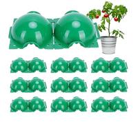 Air Layering Pods, Plant Propagation Balls, Gardening Fixture with Drain Holes, Reusable Accessory with Compact Utility, 10pieces Horticulture Supply, Reliable Organizer for Home Farm Patio Driveway