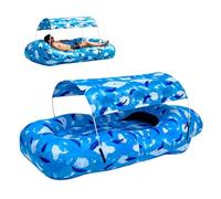 Air Lounge Chair, Outdoor Inflatable Sofa Kit, Inflación con Quick Seal Air Lock System, Durable Impermeable Fabric Relaxation Set, Modern Leisure Style Design, Vacation Use for Seaside Resting