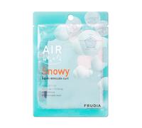 FRUDIA. Mascarilla facial Snowy. Función Iluminadora e hidratante. Contiene Glutatión y Niacinamida. Reduce las manchas y Unifica el tono. Contenido 25 ml.