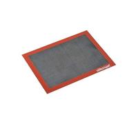 AIR MAT - Tapete microperforado de silicona, color negro 6 x 7,3 x 42,5 cm