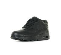 - Air MAX 90 Leather (GS), Zapatillas Niños, Negro (Black/Black 001), 38.5 EU