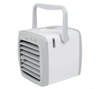 Air Mini USB para casa móvil con 3 ajustes de velocidad, ventilador de tanque pequeño más humidificador, 150 ml, escritorio de agua, patrón compacto, refrigeración personal para acondicionador para
