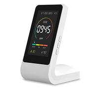 Air Monitor Co2 Carbon Dioxide Detector, Easy Calibration, For Co2 /Temperature/Humidity For Home Office Car Gym, HUANGHAIQIU