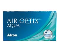 Air Optix Aqua Lentes de contacto de reemplazo mensual, Pack de 6, R 8.6 mm, D 14.2 mm, +2,75 Diopt