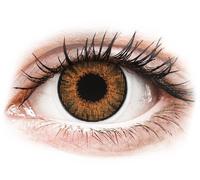 Air Optix Colors lentillas mensuales | Honey | 2 uds | -06.50 dpt | Lentes de contacto mensuales blandas y de color para ojos claros y oscuros. R 8,6 mm, D 14,2 mm.