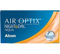 Air Optix Night & Day Aqua Lentes de contacto de reemplazo mensual, Pack de 6, R 8.4 mm, D 13.8 mm, -1.5 Diopt