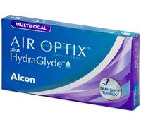 Air Optix plus HydraGlyde Multifocal Lentes de contacto progresivas de reemplazo mensual, Pack de 6, R 8.6 mm, D 14.2 mm, adición alta -8.25 Diopt