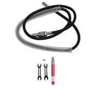 Air Pencil Die Grinder 58000 RPM, Pneumatic Engraving Pen with M3 Collet, NPT 1/4 in Air Interface, Lightweight Tungsten Steel Alloy for Precision Grinding and Engraving on Metal,
